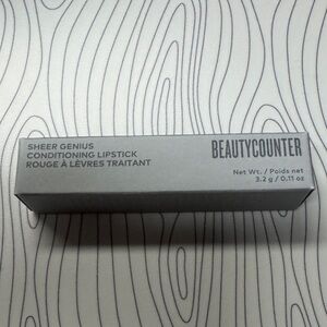 Beautycounter Sheer Genius Conditioning Lipstick - Lily NWOT